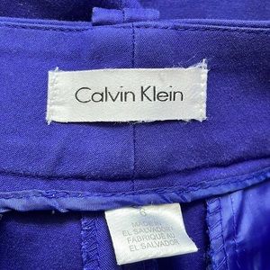 Worn Calvin Klien Royal Blue Pants